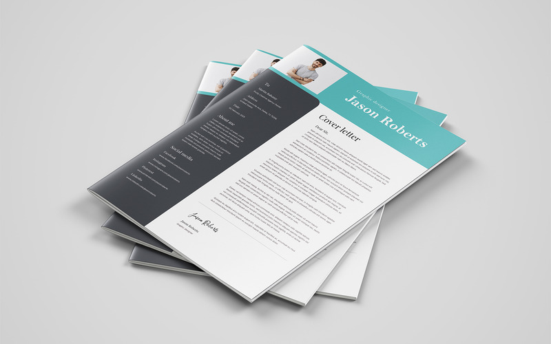 Sharp Spark Resume Template - Features Image 1