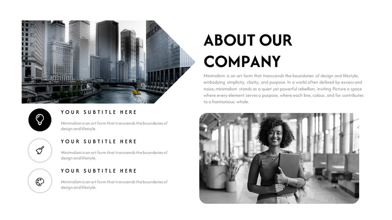 Megomi Minimal PowerPoint Sunum Şablonu - Features Image 16