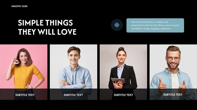 Шаблон презентации PowerPoint для промышленности и бизнеса - Features Image 45