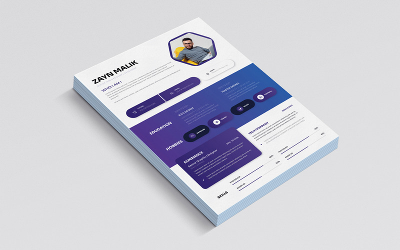 Good & Easy CV | Resume Template - Features Image 2