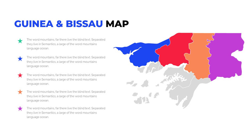 Modelo de PowerPoint editável de mapa mundial - Features Image 58