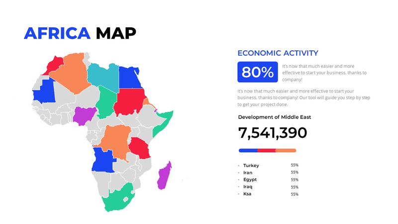 World Map | All Country Map Keynote Presentation Template - Features Image 91