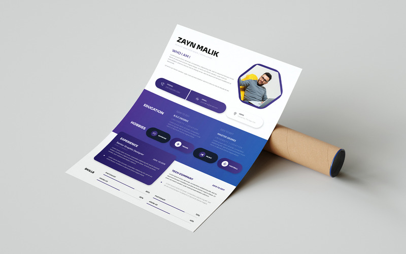 Good & Easy CV | Resume Template - Features Image 5