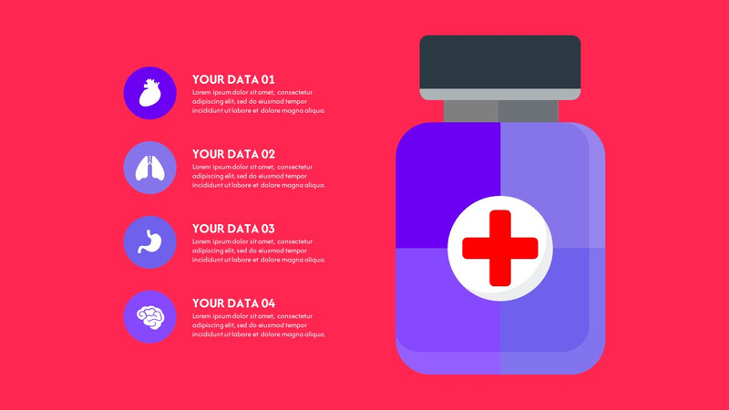 Медичний стартовий шаблон презентації PowerPoint - Features Image 48