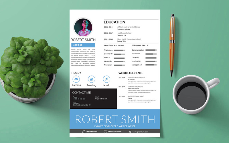 Gemaakt voor zakelijke CV-sjabloon - Features Image 2