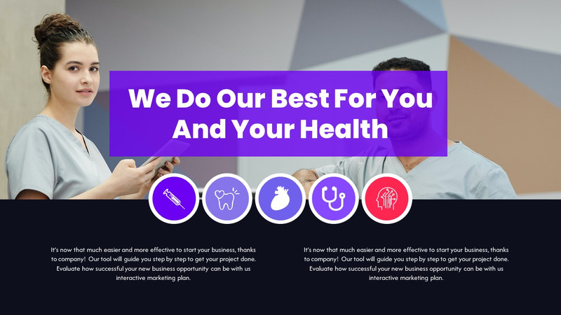 Medische start-up Keynote presentatiesjabloon - Features Image 4