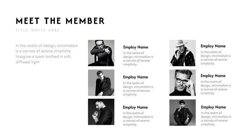 Modello di presentazione di diapositive Google minimo Megomi - Caratteristiche Immagine 62