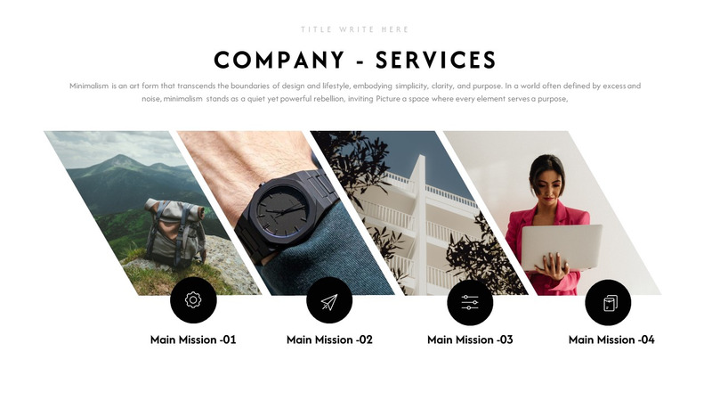 Modello di presentazione di diapositive Google minimo Megomi - Caratteristiche Immagine 34