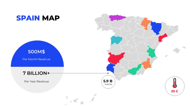 World Map | All Country Map Keynote Presentation Template - Features Image 37