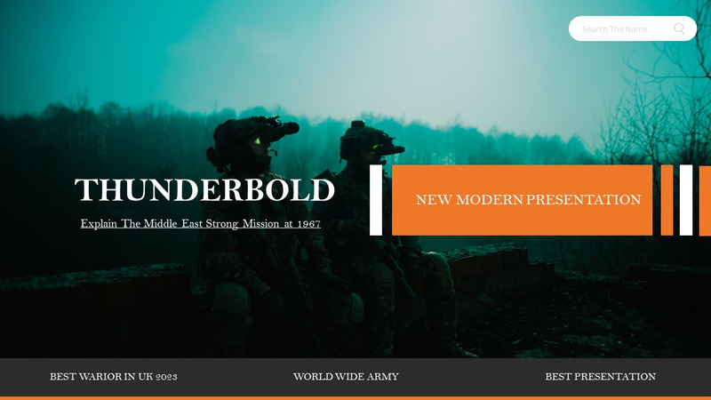 Modello di presentazione di diapositive Google Thunder-Bold - Caratteristiche Immagine 11