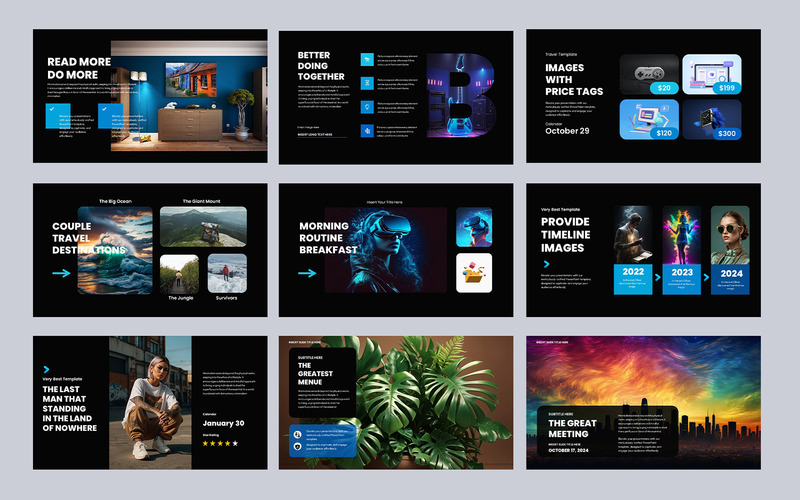 Karina Reisbureau Geanimeerde PowerPoint-presentatiesjabloon - Features Image 6