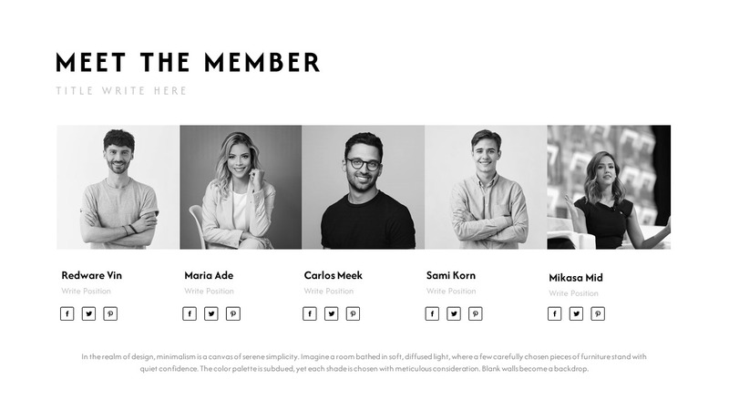 Modello di presentazione di diapositive Google minimo Megomi - Caratteristiche Immagine 53