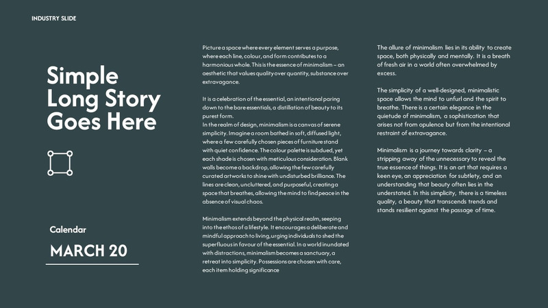 Industry Business Google Slide Presentation Template - Features Image 14