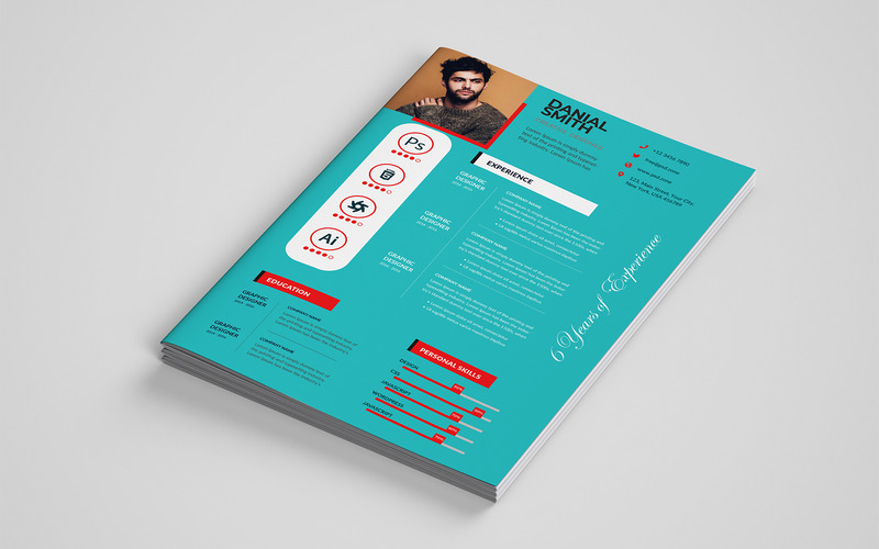 Smith-Lebenslauf-USA-Stilvorlage - Eigenschaften Bild 1