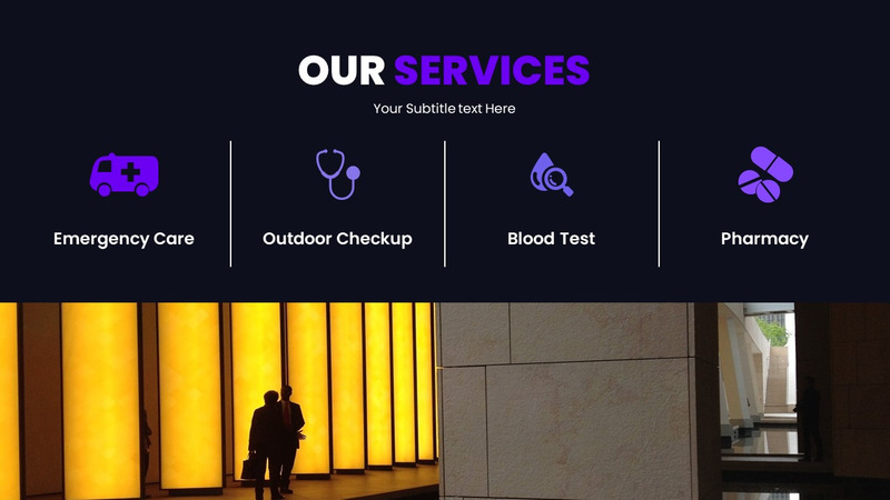 Медичний стартовий шаблон презентації PowerPoint - Features Image 32