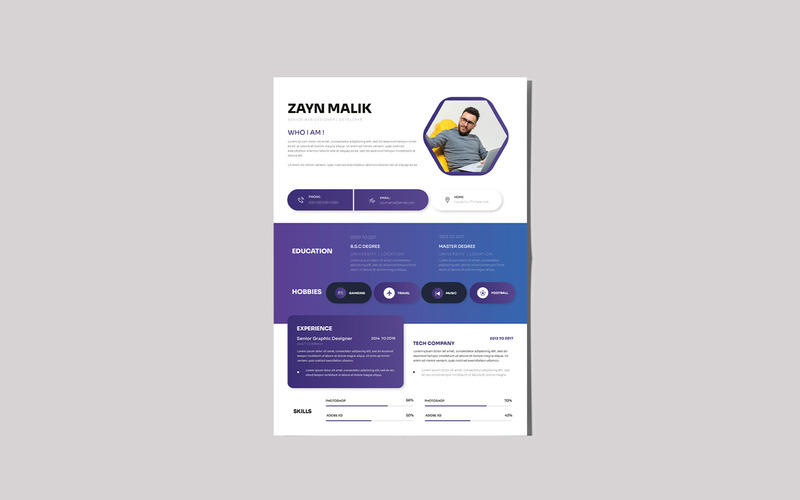 Good & Easy CV | Resume Template - Features Image 3