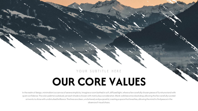 Modello di presentazione di diapositive Google minimo Megomi - Caratteristiche Immagine 43