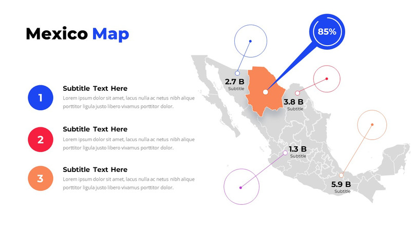 World Map | All Country Map Keynote Presentation Template - Features Image 100