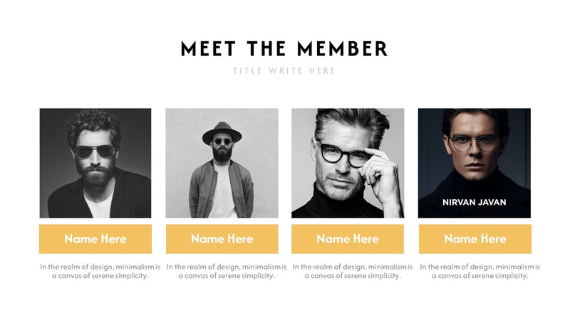 Modello di presentazione di diapositive Google minimo Megomi - Caratteristiche Immagine 65