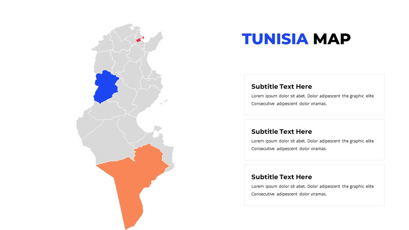 Modelo de PowerPoint editável de mapa mundial - Features Image 83