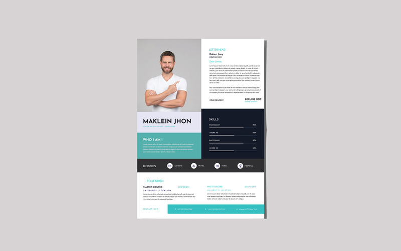 The Structure of Resume | Cv Template - Features Image 1