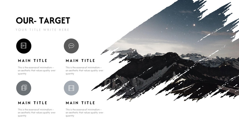 Megomi Minimal PowerPoint Sunum Şablonu - Features Image 39