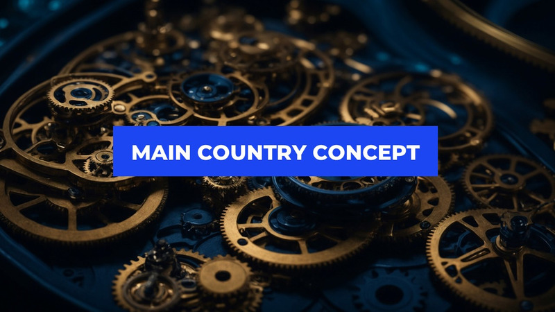 World Map | All Country Map Keynote Presentation Template - Features Image 94