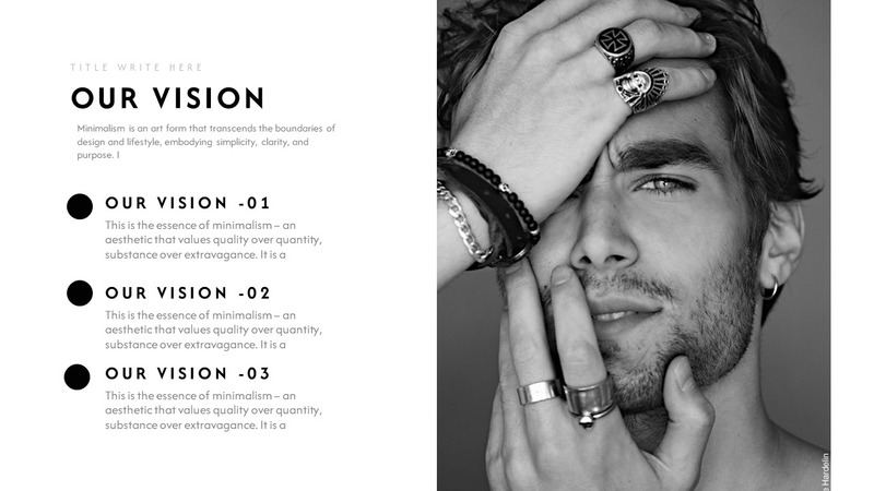 Modello di presentazione di diapositive Google minimo Megomi - Caratteristiche Immagine 33