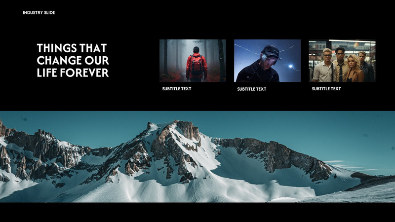 Шаблон презентации PowerPoint для промышленности и бизнеса - Features Image 47