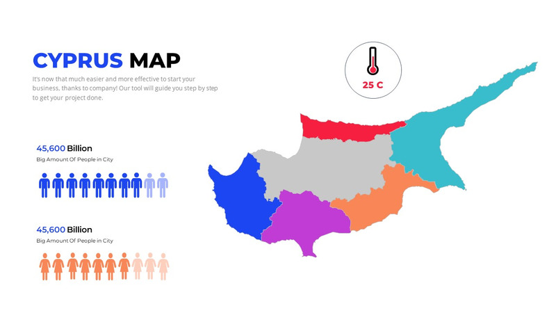 Modelo de PowerPoint editável de mapa mundial - Features Image 25