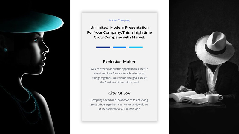 Modello di diapositive Google per piano aziendale Marvel - Caratteristiche Immagine 22