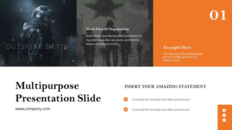 Modello di presentazione di diapositive Google Thunder-Bold - Caratteristiche Immagine 14