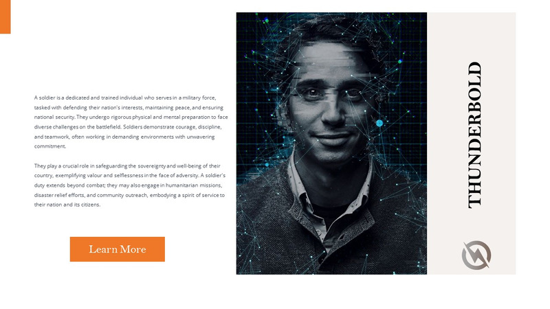 Modello di presentazione di diapositive Google Thunder-Bold - Caratteristiche Immagine 16