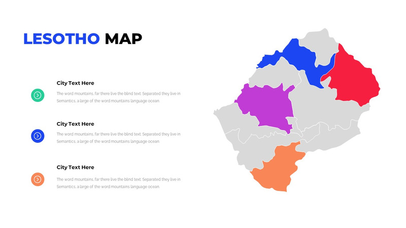 Modelo de PowerPoint editável de mapa mundial - Features Image 61