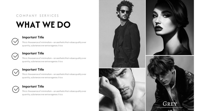 Modello di presentazione di diapositive Google minimo Megomi - Caratteristiche Immagine 22