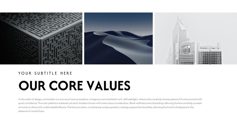 Modello di presentazione di diapositive Google minimo Megomi - Caratteristiche Immagine 45