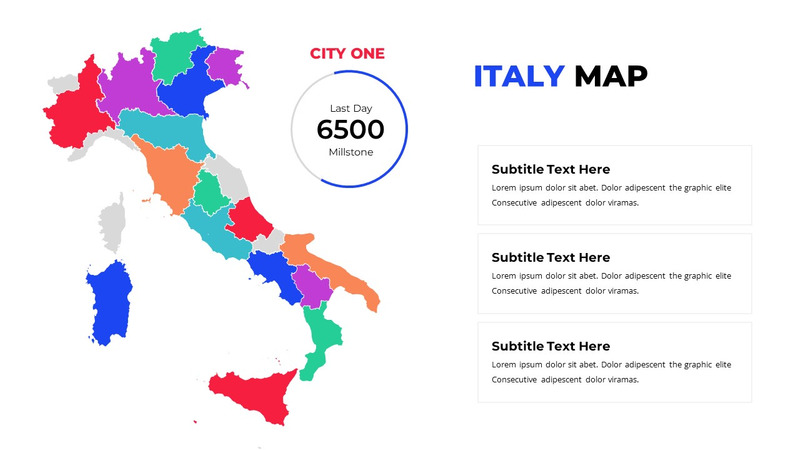 Modelo de PowerPoint editável de mapa mundial - Features Image 17