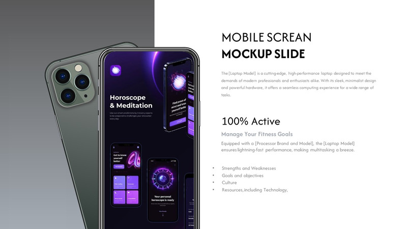 Минимальный шаблон презентации Megomi Keynote - Features Image 67