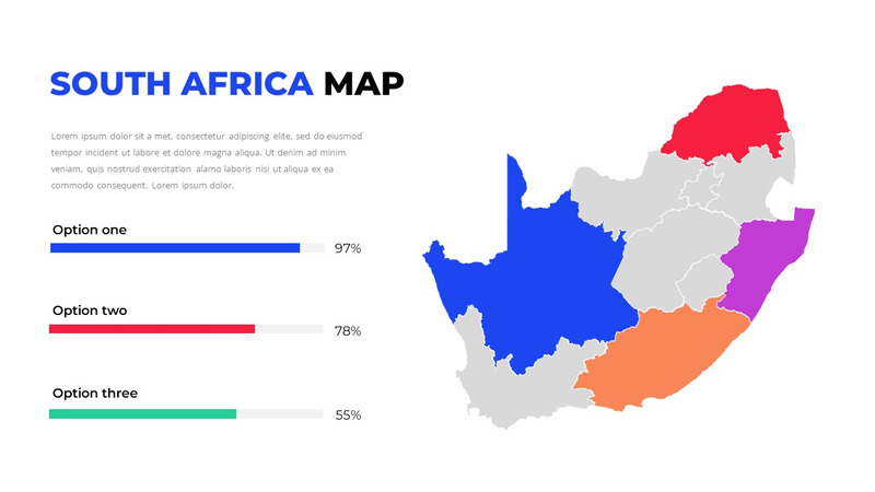 Modelo de PowerPoint editável de mapa mundial - Features Image 79