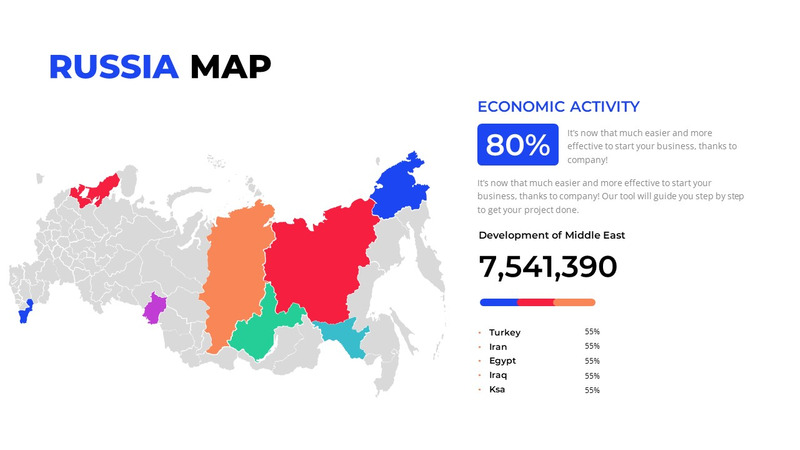 World Map | All Country Map Keynote Presentation Template - Features Image 32