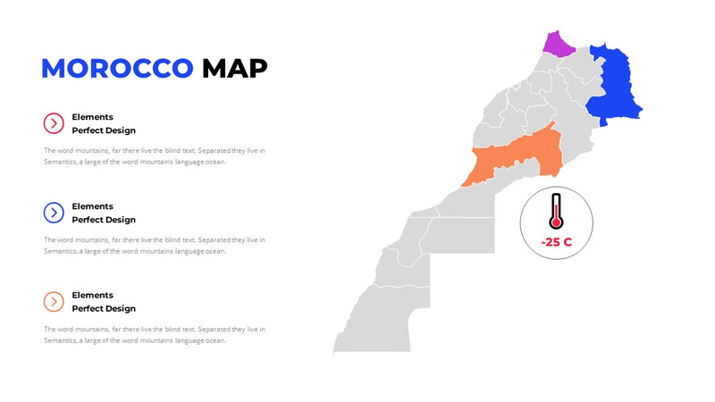 Modelo de PowerPoint editável de mapa mundial - Features Image 72