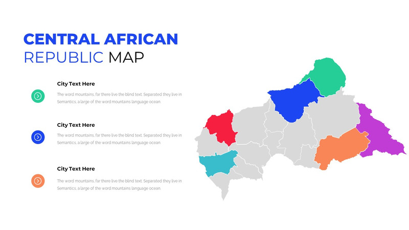Modelo de PowerPoint editável de mapa mundial - Features Image 45