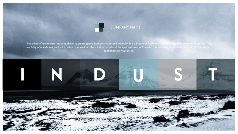 Шаблон презентации PowerPoint для промышленности и бизнеса - Features Image 3