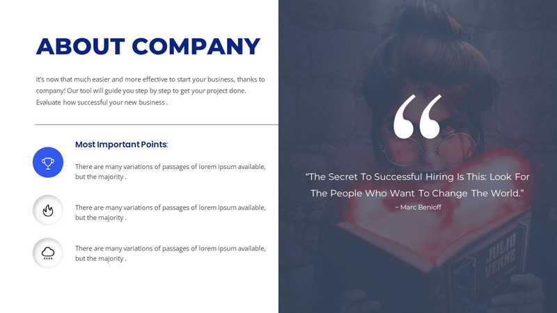 Modello di diapositive Google per piano aziendale Marvel - Caratteristiche Immagine 21