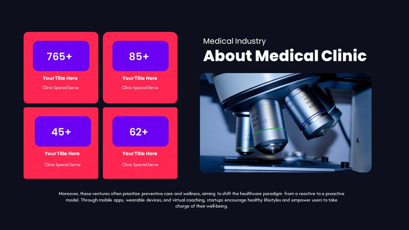 Medische start-up Keynote presentatiesjabloon - Features Image 10