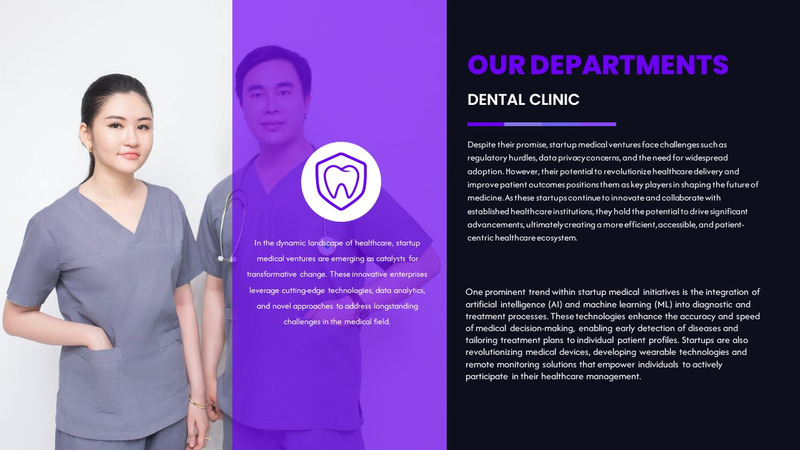 Modello di presentazione di diapositive Google per avvio medico - Caratteristiche Immagine 5