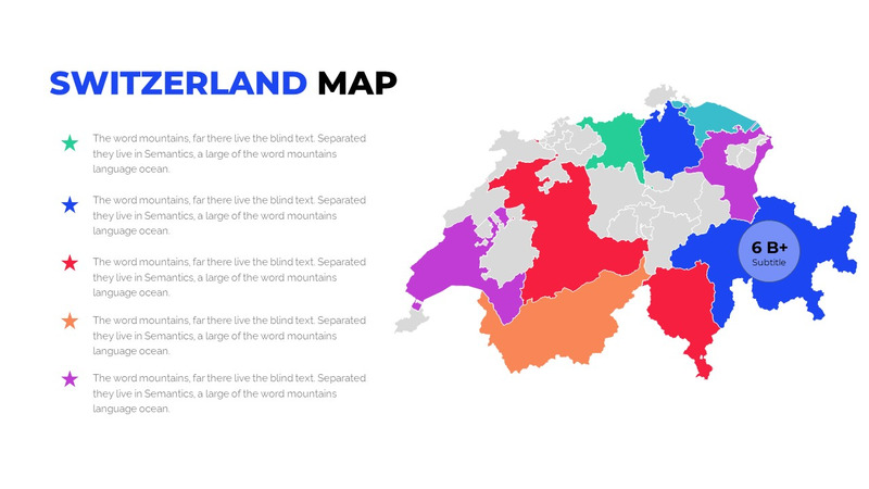 World Map | All Country Map Keynote Presentation Template - Features Image 41