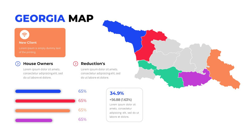 World Map | All Country Map Keynote Presentation Template - Features Image 88
