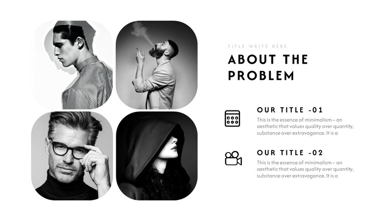 Megomi Minimal PowerPoint Sunum Şablonu - Features Image 61