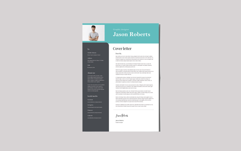 Sharp Spark Resume Template - Features Image 2